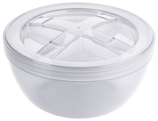 Mehrweg-Suppenbehälter 950 ml mit Deckel weiß - Contacto