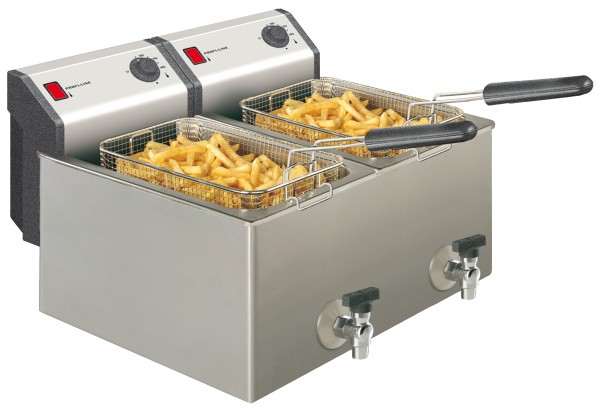 Elektro-Fritteuse 2x 8 Liter