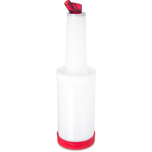 Dosier-/Vorratsflasche 950 ml. 4-tlg., rot