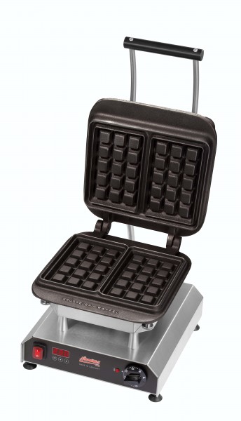 Neumärker Waffeleisen Thermocook® inkl. Brüsseler Waffel Wechselplatten (Gusseisen)