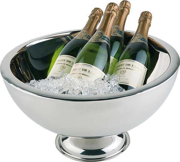 APS 36044 - Champagnerkühler 10,5 Liter Edelstahl glänzend