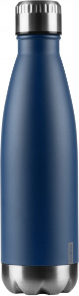 Edelstahl-Isolierflasche Enjoy 0,5 l blau