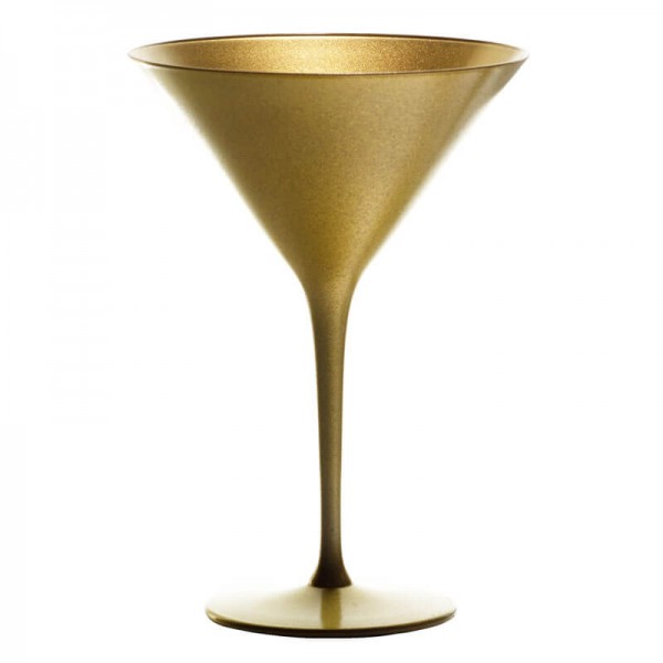 Stölzle 1408325 Cocktailschale Cocktailglas Olympic Gold