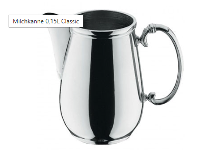 Milchkanne CLASSIC 0,15 L