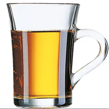 Jager-Teeglas mit Henkel 25 cl.