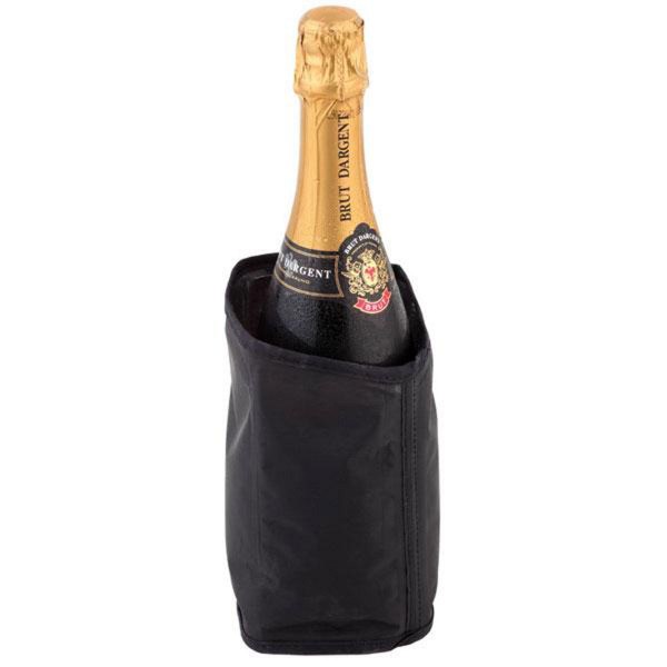 APS-36075 - Kühlmanschette für Sekt- / Champagnerflaschen schwarz