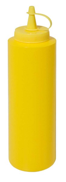 Quetschflasche 0,35 l gelb