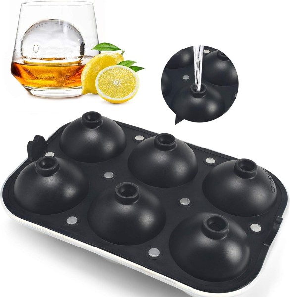 XXL ICE CUBE BOWL FORM SILICON 15X10X6 CM (TRIPPLE SET)