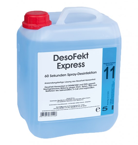 Saro 470-1003 - DesoFekt Express 60 Sekunden Spray-Desinfektion