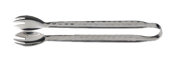 Eiswürfelzange 19 cm, gehämmert