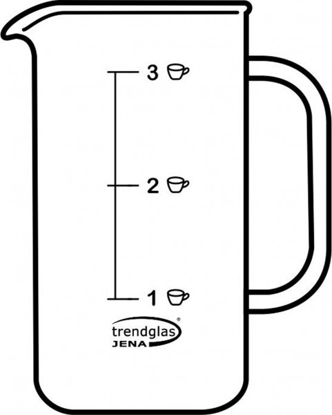 Trendglas 403003 - Glaskörper Kaffeebereiter - klein