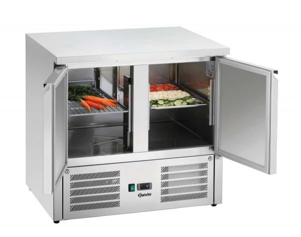Bartscher 110256 - Mini-Kühltisch 900T2