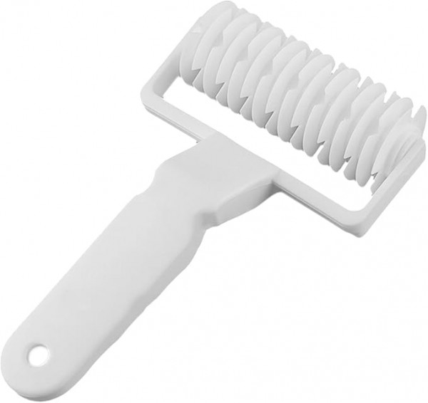 Gitter-Rollerr Kunststoffgitter,lebensmittelecht, weiß