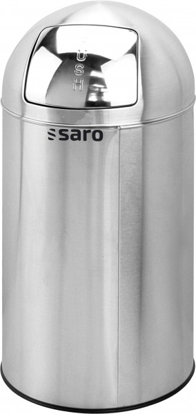 Saro 399-1024 - Abfalleimer mit Push-Deckel 