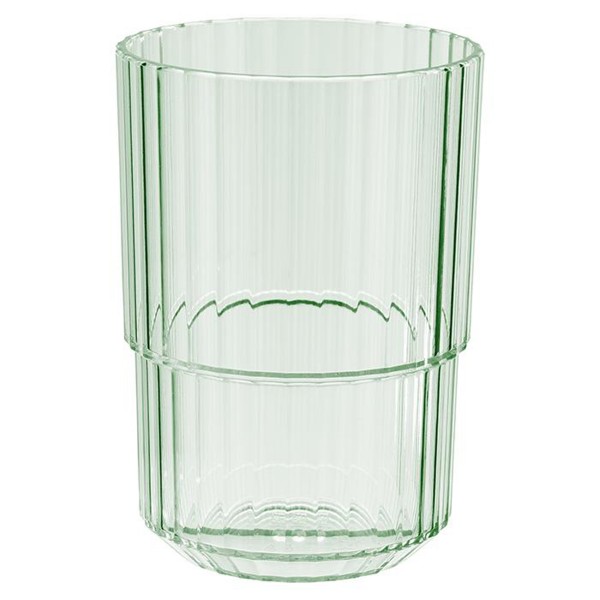 Becher Plastik Trinkglas 400 ml Grün 6 Stück