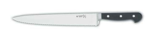 Giesser 8270-w-25 - Kochmesser schmal mit Wellenschliff - 25 cm